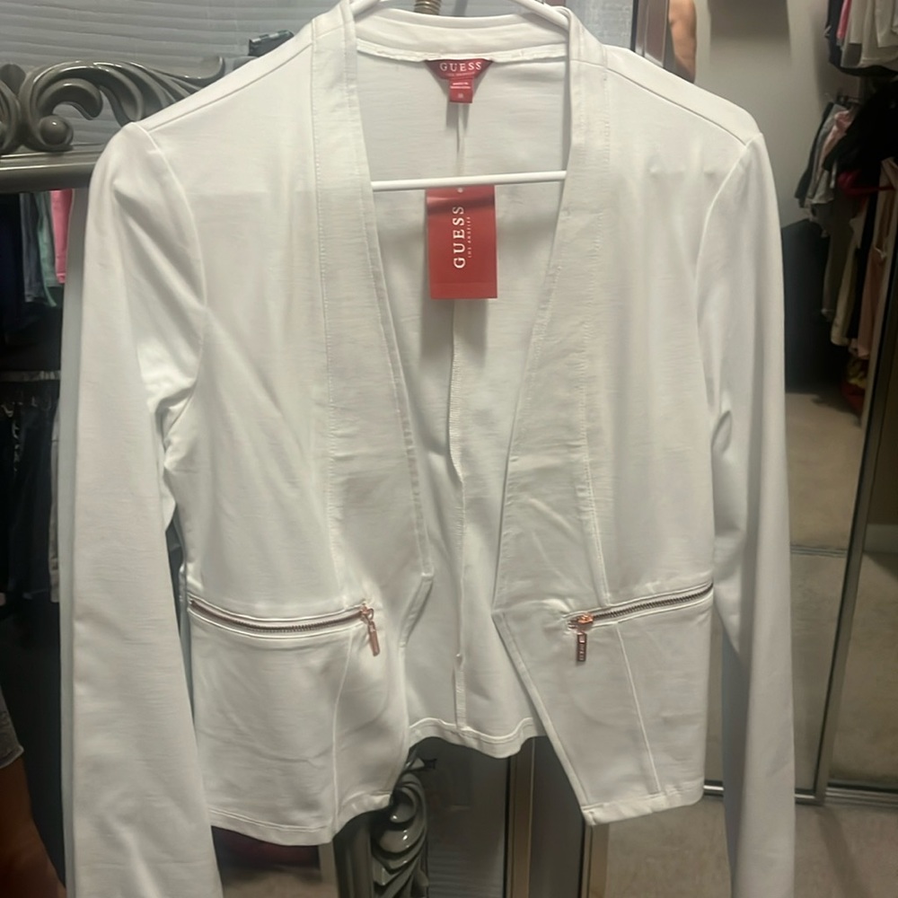 GUESS zip up top